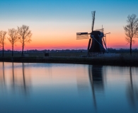 De molen aan het Van Starkenborghkanaal