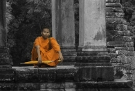 The lonely monk