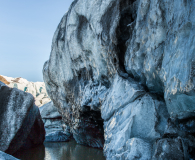 doorkijkje bij Svínafellsjökull
