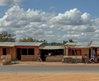 small roadside village