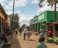 a street in Malawi
