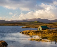 shed on the shore