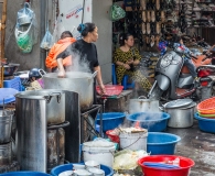 cooking on the street